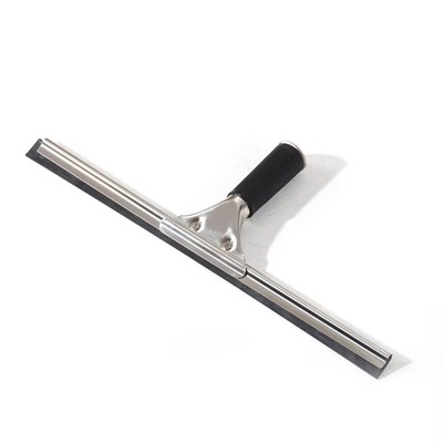 Tergicristallo Per Vetri In Acciaio Inossidabile Con Striscia Di Gomma, Lunghezza 105 Cm Tagliabile, Per Porte Scorrevoli, Doccia, Auto E Specchi
