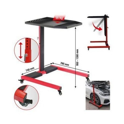performance Universal-Ablagetisch höhenverstellbar max. 35 kg KS TOOLS 160.0215