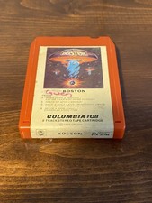 Boston Self-Titled 8-Track Tape 1976 Columbia Orange Shell Variant
