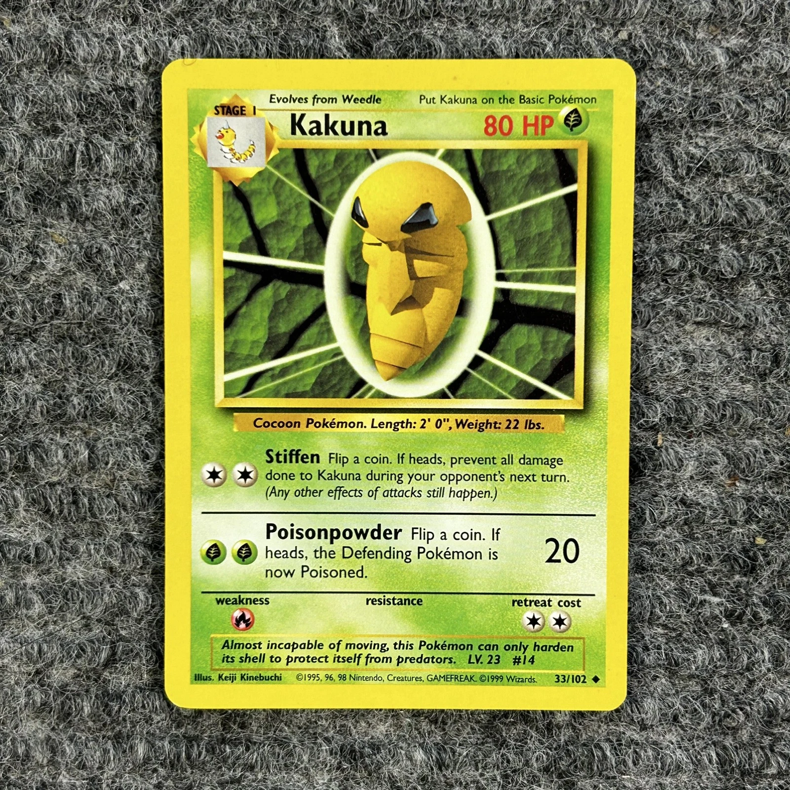 Kakuna - Base #33 Price & Value ($1.75) | PokeScope