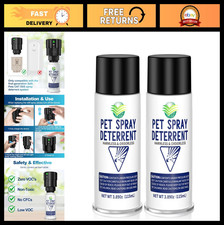 Pet Deterrent Spray Refill 2-Pack, Motion Activated Cat  Dog Odorless Spray, 7.