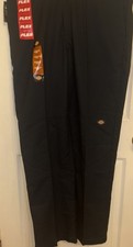 Dickies Flex Work Double Knee Twill str8 Leg Pant 34x32 MEN Blue Regular Fit NWT