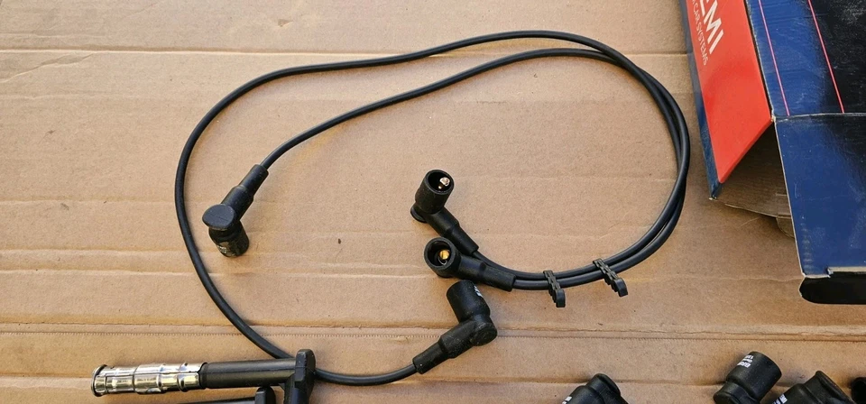 Juego de cables de bujías Mercedes R129 SL500 E500 M119 Karlyn-STI / Leer descripción Foto 3 de 4