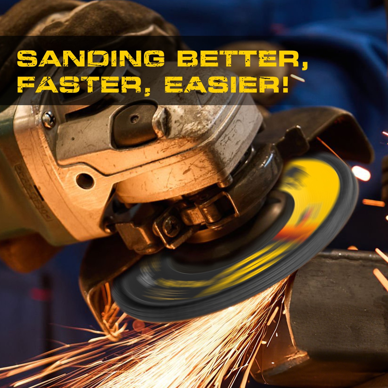 40+8PACK 4-1/2" Zirconia Flap Disc 4.5in Grinding Wheels Angel Grinder 40 Grit