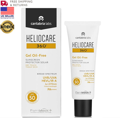 Heliocare 360° Gel Oil-Free Sunscreen Protector Dry Touch SPF50 50ml | Pack of 1