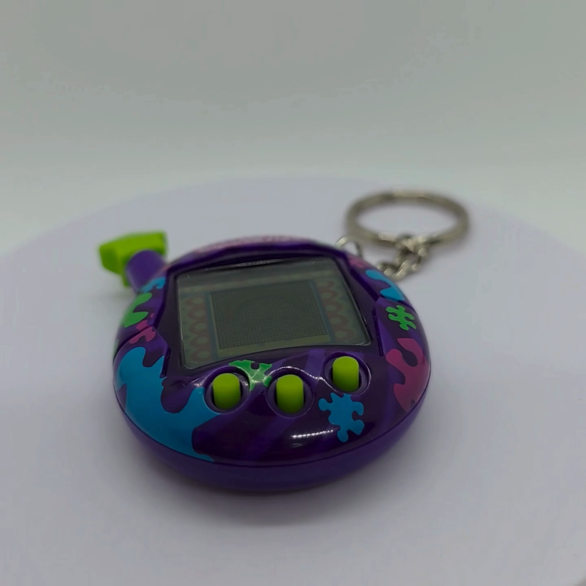 2004 Bandai Tamagotchi Connection v4.5 Puzzle Pieces Purple