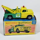 Vintage Lesney Matchbox Superfast #13 Dodge Wreck Truck, Pre-Owned (M-#03)