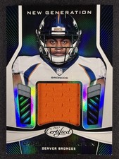 2017 Certified #NG-CH Carlos Henderson New Generation Jerseys Rookie Patch
