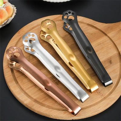 Buffet Durable Bread Food Barbecue Food Tongs Kitchen Cat Paw Convenient Creativ