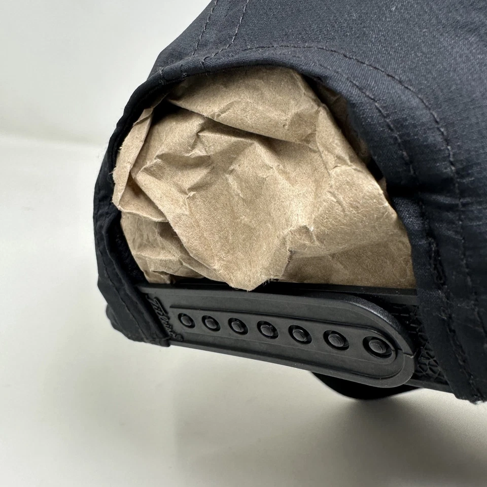 Gorra de golf Georgia Bulldogs gorra para hombre espalda a presión negra Titleist golfista bordada Foto 4 de 4