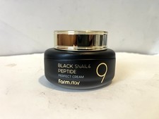 FARMSTAY Black Snail & Peptide 9 Perfect Cream. (1.85 Fl Oz)