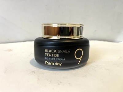 FARMSTAY Black Snail & Peptide 9 Perfect Cream. (1.85 Fl Oz)