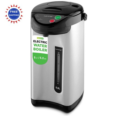 #ad NutriChef 52 Qt Electric Water Kettle Portable Quick Heating 5 Liter Digital $119.99