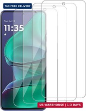 4 Pack Glass Screen Protector Compatible for Motorola Moto G Stylus 2025 / XT251