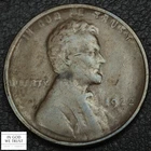 1922 Weak D Lincoln Wheat Copper Cent 1C (Scarce Variety!)