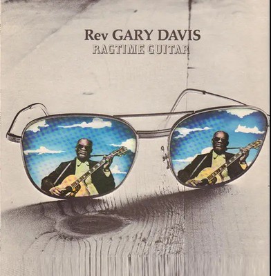 Rev. Gary Davis Ragtime Guitar NEAR MINT Transatlantic Vinyl LP