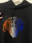 BOSS x NBA New York Knicks Black Hoodie Sweatshirt Basketball Licensed LARGE — photo 3
