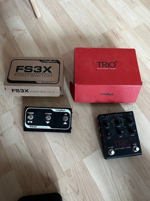 BAND CREATOR und Looper, DIGITECH TRIOPLUS   mit Fußschalter FS3X