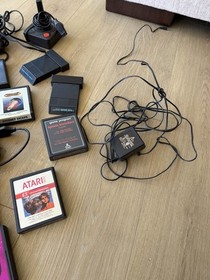 Atari 2600 Bundle - 12 Games (All with Manuals) And Controllers + Paddles Q33