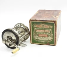Vintage Pflueger "Capitol" Casting Fishing Reel. 60-Yard. W/ Box.