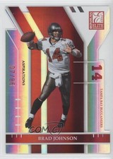 2004 Donruss Elite Aspirations Die-Cut 7/86 Brad Johnson #92 0q3