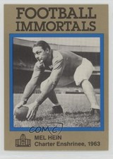 1985-88 Football Immortals Mel Hein #50 HOF 0q3