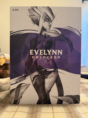 #ad LoL League of Legends EVELYNN Unlocked Statue Figure Riot Games Authentic Goods $74.99