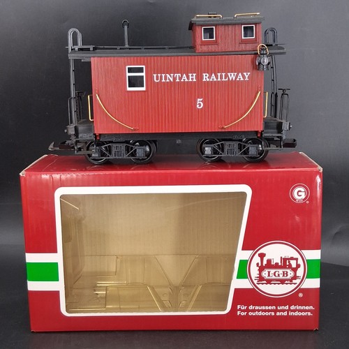 LGB 46650 G Calibre UINTAH RAILWAY Caboose #5 en Caja Original Excelente Estado | Zustand: Used