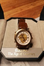 Seiko Cal. 6M13 - 0010 Perpetual Calendar, Age of Discovery, raro orologio da collezione 
