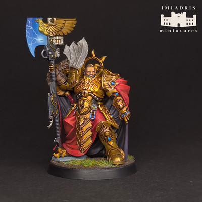 Captain-General Trajann Valoris | Custodes | Warhammer 40k | painted