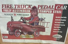 Texaco Fire Chief Pedal Car by Gearbox