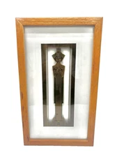 Vintage 70's Frank Lloyd Wright "Sprite" Frame ART Sculpture from Midway Gardens