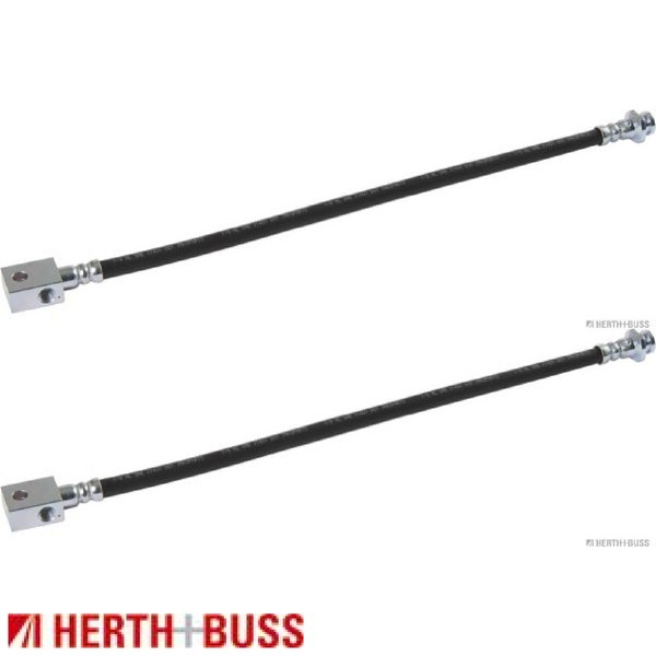 2X Bremsschlauch Herth+Buss Jakoparts J3701090 2 BremsschläUche Hinten-image