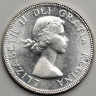 1953 Canada 25 Cents, Large Date, NSF
