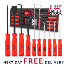 10pc Professional Seal Pick & O-Ring Removal Tool Set Automotive Workshop Use