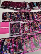 2024-25 Panini Prizm Basketball Stephon Castle Pink Cracked Ice 160 Card Lot Hot