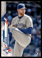 2020 Topps T.J. Zeuch Toronto Blue Jays #407