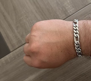 Bracelet / Gourmette En Argent Massif