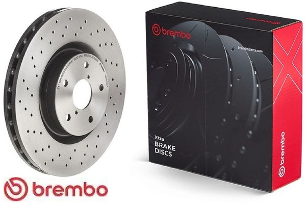 2X Bremsscheibe Brembo 09.7812.2X 2 Bremsscheiben Vorderachse Vorne-image