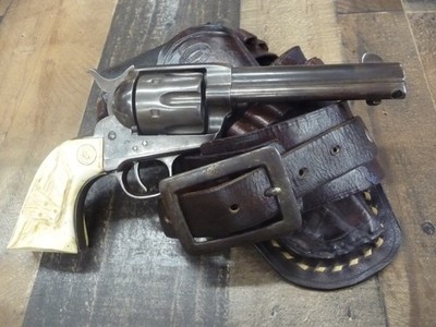 J.E. Cameron holster and ammo belt
