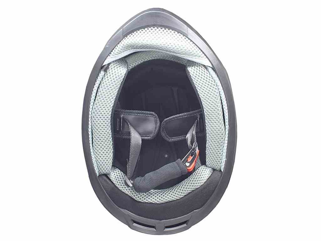 Casque SAFEBET HF-122 jet noir mat en taille M pour trajet de loisir - 4