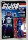 Gi Joe Super7 Reaction + Glow Patrol Serpentor Cobra Figure Blue Glow Joefest 26