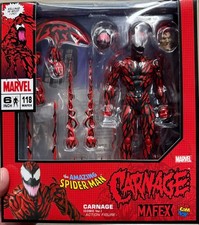 MEDICOM MAFEX No.118 Carnage Comic Ver. 1 12 Action Figure Marvel New