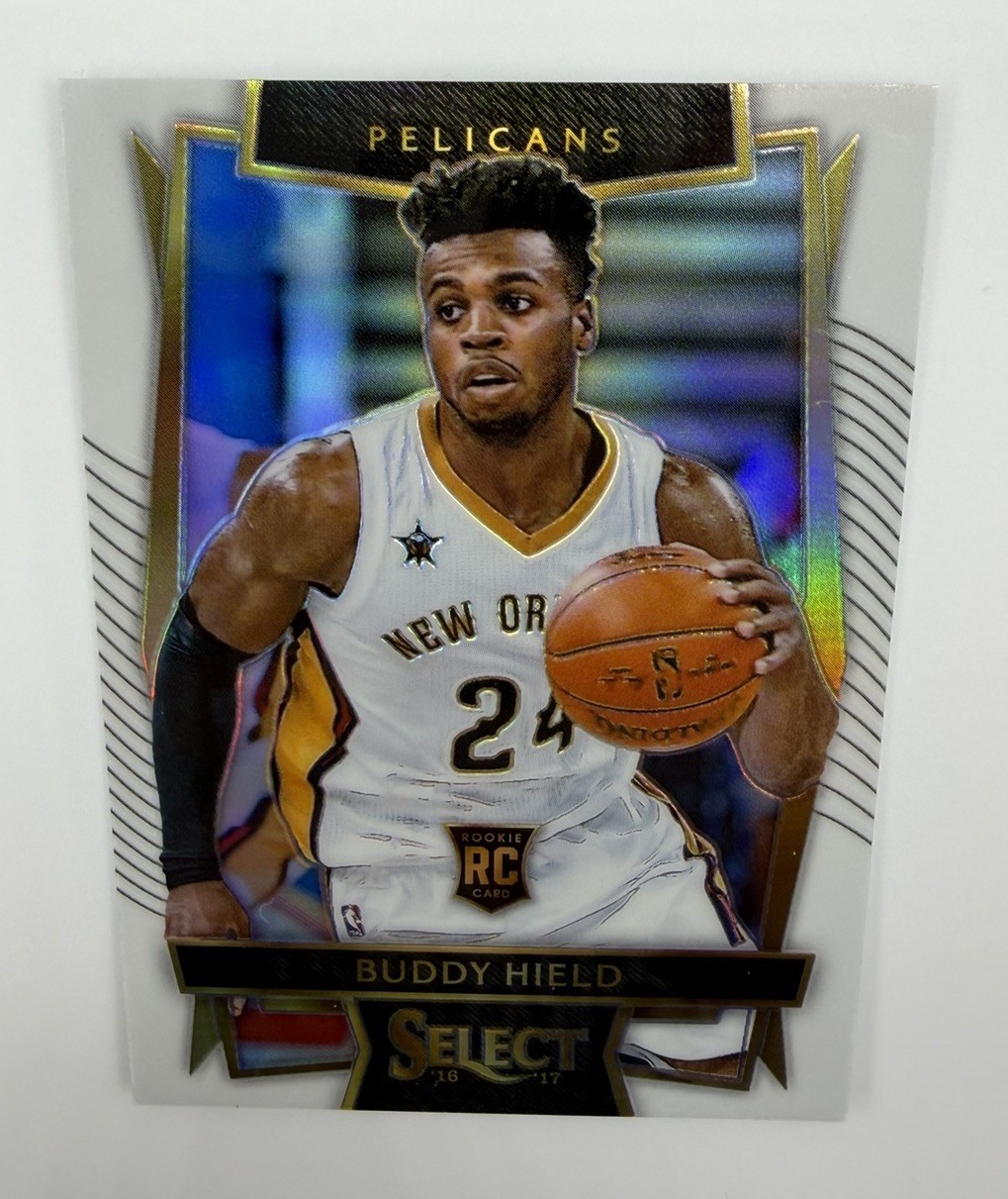 2016-17 Panini Select Concourse White Prizm /149 Buddy Hield #1 Rookie Pelicans