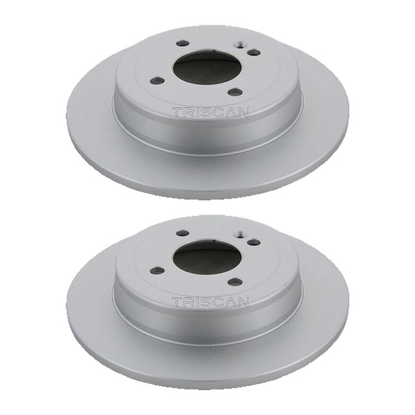 2 Bremsscheiben Voll Ø 262 Mm Triscan Bremsen-Expertise FüR U.A. KIA Stonic-image