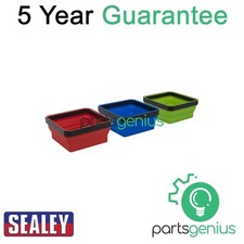 Image of Sealey Collapsible Magnetic Parts Tray Set APCSTS