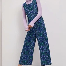 Bel Kazan All-In-One Jumpsuit L | Anthropologie Exclusive | Bali-Made |...