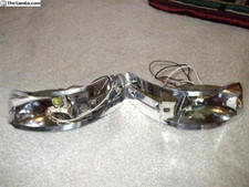 Vw Karmann Ghia Front Turn Signal Bulb-holders 1970-1974 Left Right Pair