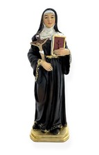 8" Estatua de Santa Mónica Estatuilla Imagen Santa Mónica Estatua Regalo Religioso Arte