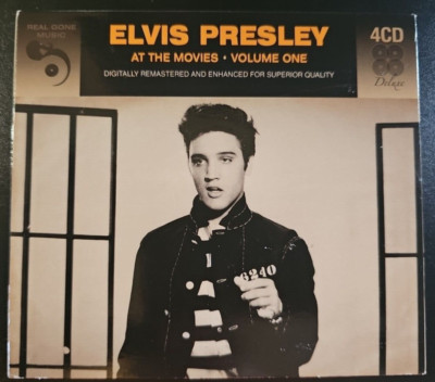 ELVIS PRESLEY - AT THE MOVIES VOL 1, UK IMPORT VERY RARE 4 CD Set!